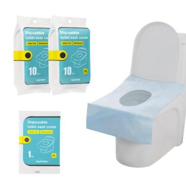 Imagem de Capas descartáveis para assentos sanitários TRIPTIPS Travel Pack 20
