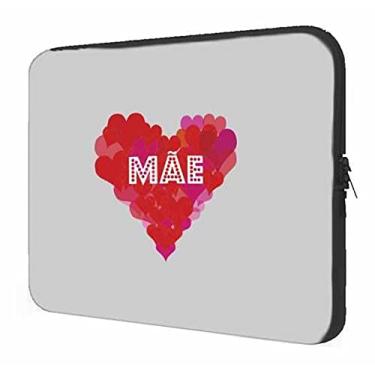 Imagem de Case Notebook 14" Maleta Mãe Corações
