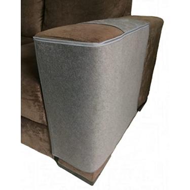 Imagem de Arranhador para gatos e protetor do braço do sofá (Cinza)