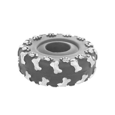 Imagem de Brinquedo para Cães Pneu de Borracha Pequeno Sonoro