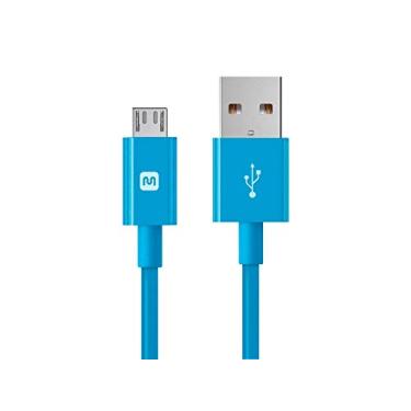 Imagem de Monoprice Cabo de carregamento e sincronização 113924 Select Series USB A para Micro B, 91 cm, azul