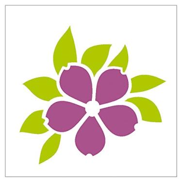 Imagem de Stencil 14x14 OPA - Flor (OPA 1361)