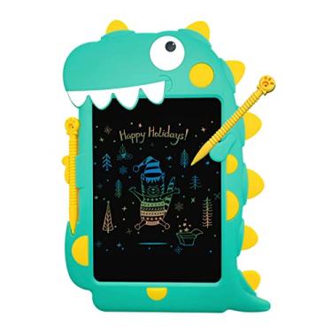 Imagem de Kiboule LCD Writing Tablet Doodle Drawing Pad Placa colorida de caligrafia de 8,5 polegadas com botão de bloqueio da caneta para crianças pequenas. Brinquedos de aprendizagem educacional para meninos e
