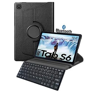 Imagem de Capa Com Teclado Para Tablet Samsung Tab S6 Lite 10.4" P610/P615