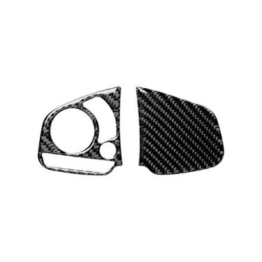 Imagem de - Acabamento da capa do decalque do adesivo de fibra de carbono compatível com Honda Civic 10th FC FK 2016-2021 (clássico, volante tipo B04)