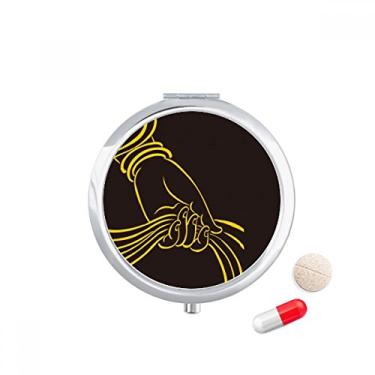 Imagem de Culture Religion – Porta-comprimidos com estampa de lenço de mão