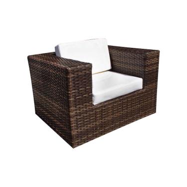 Imagem de Poltrona Copacabana em Junco - Argila