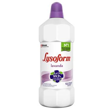 Imagem de Lysoform Lavanda, Desinfetante Líquido, Limpeza Pesada e Eficiente, 1L