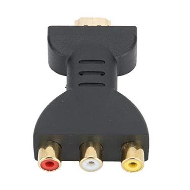 Imagem de Belissy Adaptador HDMI para AV - Conversor de Componentes 1080p com Sincronização de Áudio e Vídeo