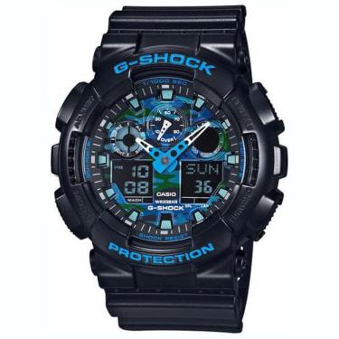 Imagem de Relógio CASIO G-SHOCK masculino Militar GA-100CB-1ADR
