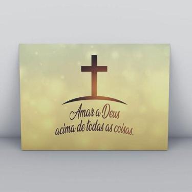 Imagem de Quadros TAC Religião Cristã 067 - 20x30cm - Colorido - MDF