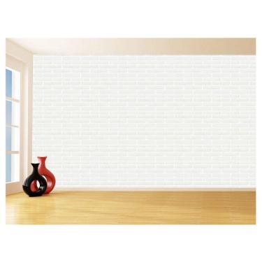 Imagem de Papel De Parede 3D Tijolo Sala Tijolinho Vista 3,5M Xbr10