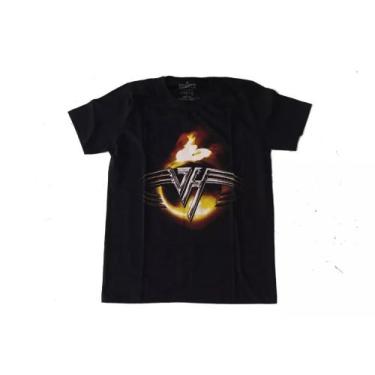 Imagem de Camiseta Van Halen Logo Blusa Adulto Unissex Banda De Rock Bo589 Bm -