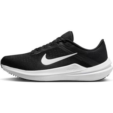 Imagem de Nike Tênis de corrida masculino Air Winflo 10, Preto/branco e preto, 10 UK (11 US)