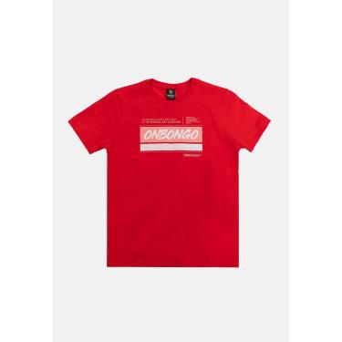 Imagem de Infantil - Camiseta Onbongo Juvenil Way Vermelha  menino