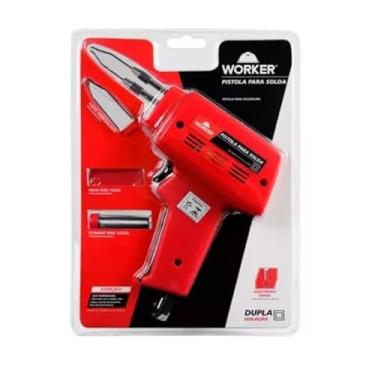 Imagem de Pistola Elétrica De Solda Estanhador 50W - Worker 127V