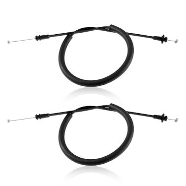 Imagem de KPALAG 2 peças de cabos de trava de porta traseira esquerda/direita compatíveis com Dodge Ram 1500 2500 3500 1998 1999 2000 2001 2002 Substituição # 55275106, 15654942, 924-370