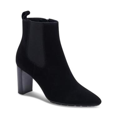 Imagem de Aqua College Botas femininas Katlyn Chelsea, Camurça preta, 40