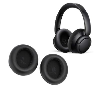 Imagem de Substituição de Almofadas de Ouvido para Soundcore Life, Almofadas de Couro de Proteína Macia Almofadas de Ouvido Almofada de Ouvido para Fones de Ouvido Soundcore Life Q30 Q35
