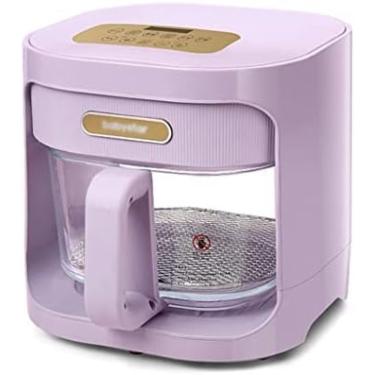 Imagem de Fritadeira de ar doméstica Fritadeira de ar visual Forno elétrico Fritadeira de ar multifuncional Fritadeira elétrica automática sem óleo, rosa, 4,5L