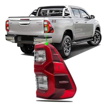 Imagem de HILUX 2021/2024 PICK-UP LANTERNA TRASEIRA C/LED C/SOQ LADO Direito