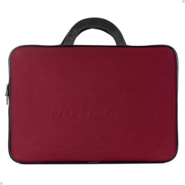 Imagem de Capa Para Notebook Com Alça E Forrada Elegante Super Protetora (Vinho, 14.1")