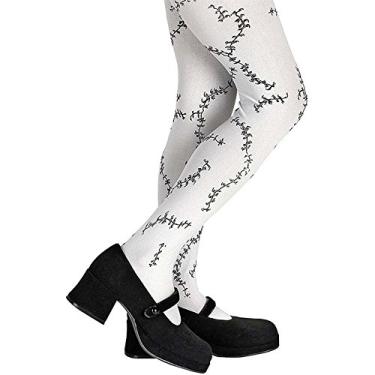 Imagem de Stitched Child Tights, Black and White, One Size