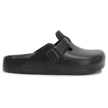 Imagem de BIRKENSTOCK Tamanco Boston clássico unissex adulto, verde (acabamento oliva), Preto, 40 BR