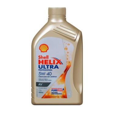 Imagem de Óleo Lubrificante Sintético 5W40 Shell Helix Ultra Professional AV (1 