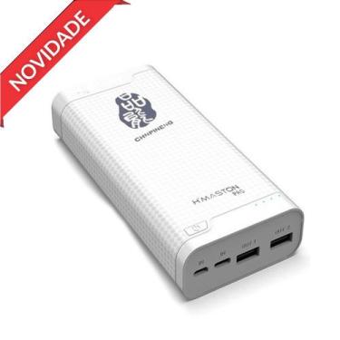 Imagem de Power Bank Pineng 20000mah para Celular - DUDA STORE, Preto
