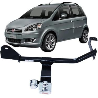 Imagem de Engate Reboque Rabicho Fixo Idea 2011 a 2016 450Kg - BRACONI