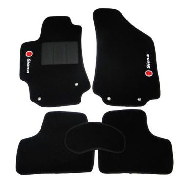 Imagem de Jogo de Tapete Automotivo Siena Carpete Forração - Tapecars