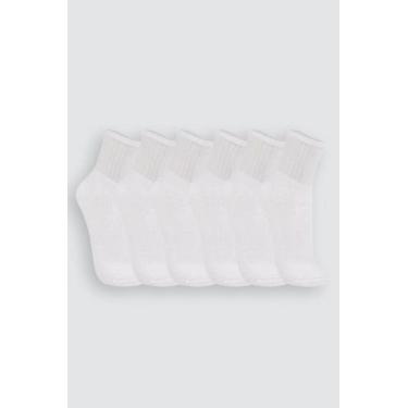 Imagem de Kit 6 pares Meia Sport Cano Medio Trifil 8720., 39 a 43, Branco
