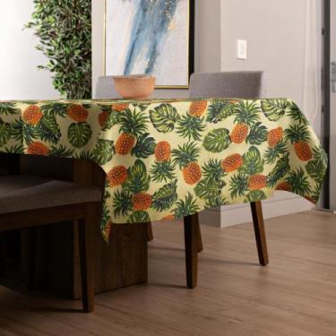Imagem de Toalha De Mesa Retangular Estampada Abacaxi - mumudecor, 01 ABACAXI, 1