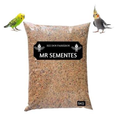 Imagem de Ração Mistura Mix De Calopsita 5Kg Gourmet Com Mel - Mr Sementes