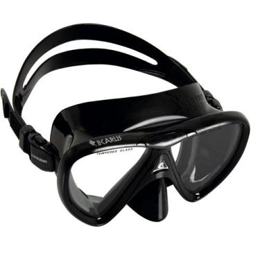 Imagem de Máscara de Mergulho Cressi Ikarus Pro, Preto