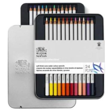 Imagem de Lápis Aquarela C/24 Cores 0490015 - WINSOR & NEWTON