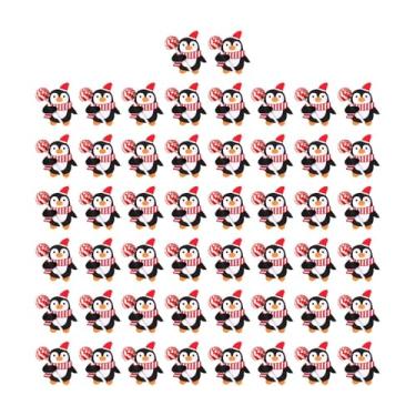 Imagem de menolana 50x Cartões de pirulito de Natal Porta-doces Decoração de Natal fofa Porta-pirulito Cartões Decorações para Festas Festivas Lembrancinhas Casamento