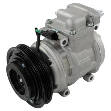 Imagem de IMELBUFF Compressor de ar condicionado 2208-6013B 44020-00070 com embreagem de 24 volts para Daewoo Doosan DX225LC-V DH220-5 escavadeira 4PK