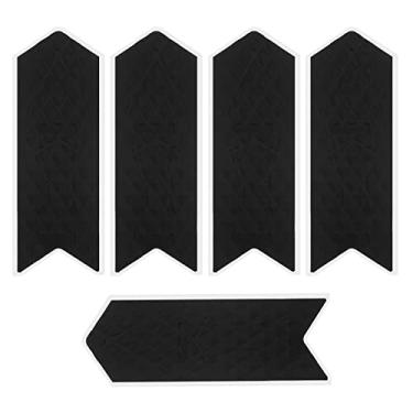 Imagem de ECSiNG 5 pçs protetor de quadro de bicicleta protetor de bicicleta adesivo de proteção de suporte de corrente de silicone almofada de moldura anti-arranhões impermeável decoração de moldura de