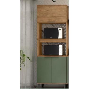 Imagem de Paneleiro Torre Quente 2 Fornos Toscana Espresso Móveis