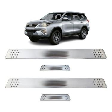 Imagem de Soleira para Porta Lateral Tuning Esportiva para carros 4 Portas (ABS)