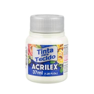 Imagem de Tinta Para Tecido 37 ML Acrilex Fosca Pintura Artesanato - Metallica A