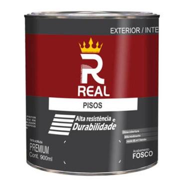Imagem de Real piso premium fosco 0,9L Vermelho segurança