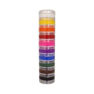 Imagem de Pintura Facial Cremosa 10 Cores 4g Cada ColorMake Ref: 0503