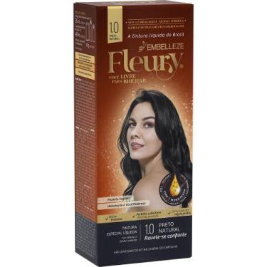 Imagem de Tintura fleury 1.0 preto natural - Embelezze