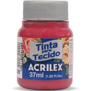 Imagem de Tinta para Tecido Fosca 37ML Vermelho Carmim - Acrilex