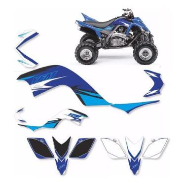 Imagem de Kit Adesivo Quadriciclo Compatível Yamaha Raptor - SPTS