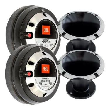Imagem de Par Driver Jbl Selenium D450 Trio 300w Rms + Corneta Hl14-50