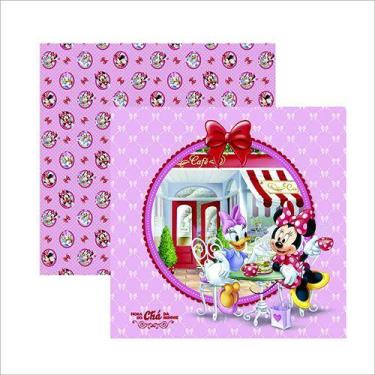 Imagem de Papel Scrap Festa Disney Hora Do ChÁ Com A Minnie 1 Guirlanda Sdfd123 